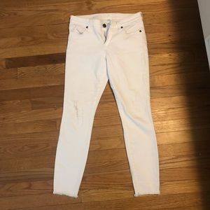 White jeans